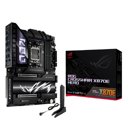 ASUS ROG CROSSHAIR X870E HERO AM5, WIFI, DDR5 Motherboard