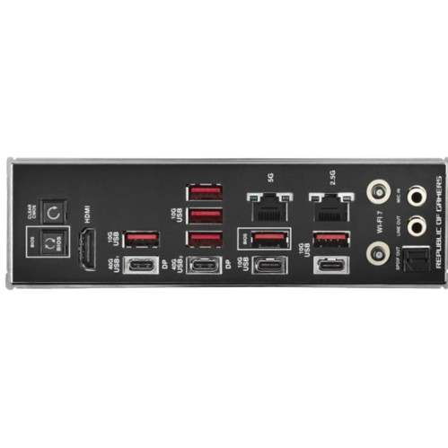 ASUS ROG CROSSHAIR X870E HERO AM5, WIFI, DDR5 Motherboard