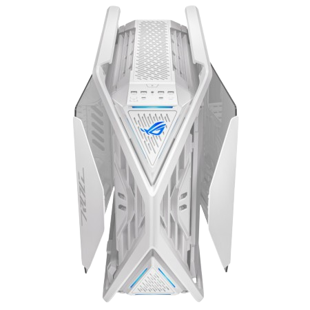 ASUS ROG Hyperion GR701 Up to 420mm Dual Radiator, ARGB Fan Hub, Full Tower White CASE