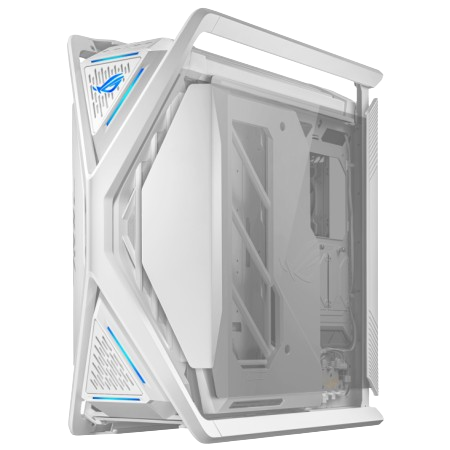 ASUS ROG Hyperion GR701 Up to 420mm Dual Radiator, ARGB Fan Hub, Full Tower White CASE