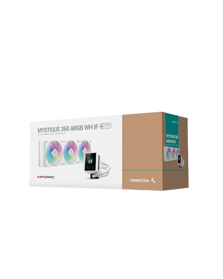 DeepCool MYSTIQUE 360 LCD White Liquid Cooler INFINIARC Edition
