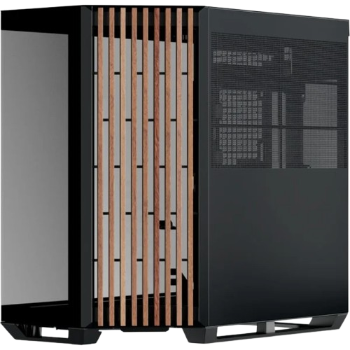 APNX V1, Dual-Chamber, Mid tower, Black Wood Case