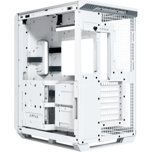 APNX V1, Dual-Chamber, Mid tower, White wood Case