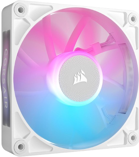 Corsair iCUE LINK RX120 MAX RGB 120mm PWM Thick Fan Expansion - White