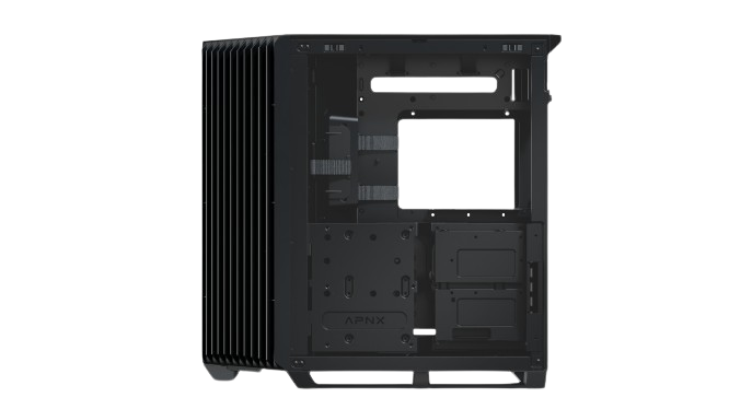 APNX V1, Dual-Chamber, Mid tower, Black Case