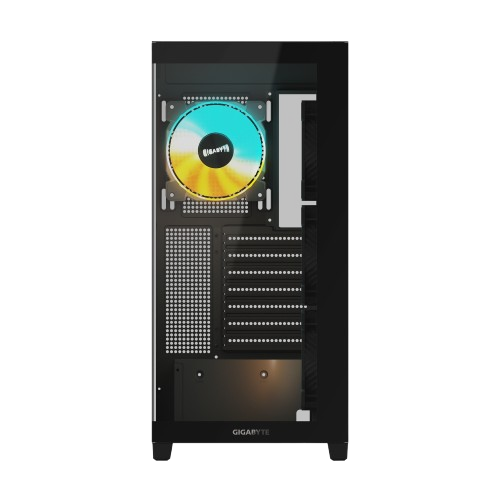 GIGABYTE C500m PANORAMIC STEALTH, Mid Tower, Black