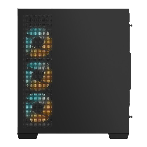 GIGABYTE C500m PANORAMIC STEALTH, Mid Tower, Black