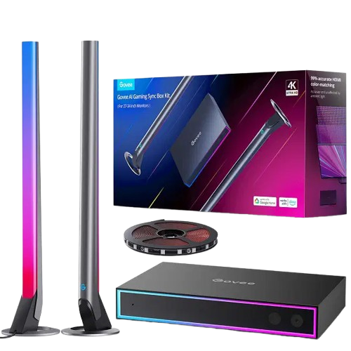 Govee RGBIC 27-34 inches. LED AI Gaming Sync Box Kit