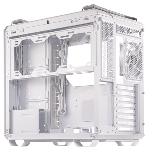 Asus TUF Gaming GT502 Plus Windowed Mid-Tower Case Tempered Glass White