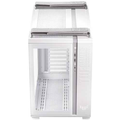 Asus TUF Gaming GT502 Plus Windowed Mid-Tower Case Tempered Glass White