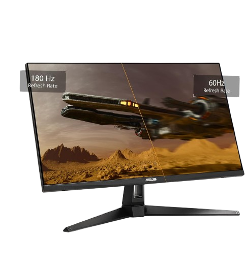 ASUS TUF Gaming, VG27AQ3A-J, 27-inch, QHD, 180Hz, Fast IPS, 1ms, Freesync Premium, G-Sync gaming monitor, Infiniarc Edition