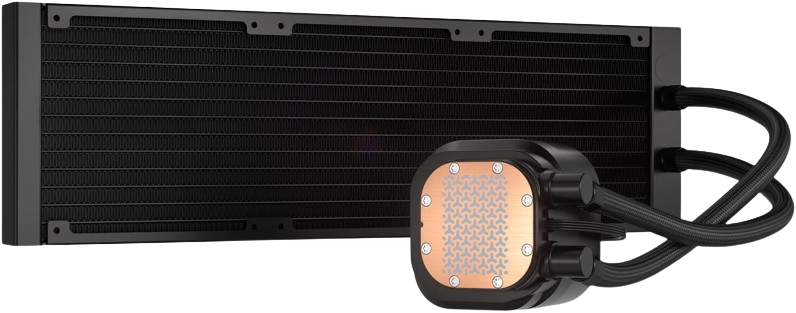 Corsair NAUTILUS 360 RS ARGB, 360mm Radiator Liquid Black CPU Cooler