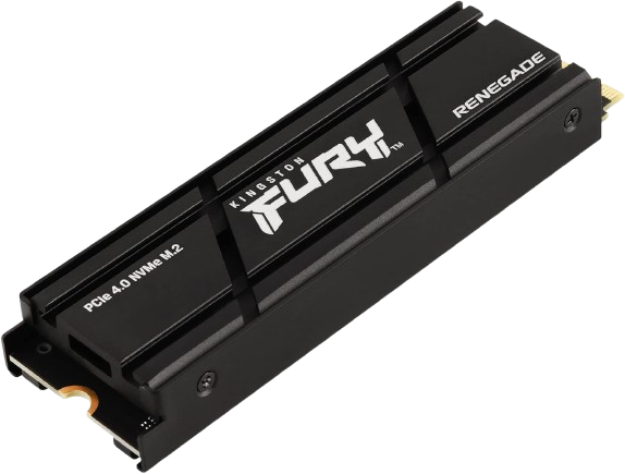 Kingston 1TB (1000GB) Fury Renegade SSD M.2 (2280), NVMe, PCIe 4.0, Gen 4x4, Heatsink, 7300MB/s R, 6000MB/s W SFYRSK/1000G