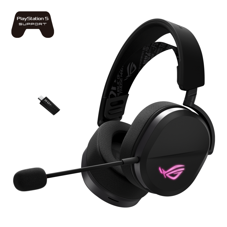 ASUS A501 ROG PELTA/TRI-MODE RGB, ROG SPEEDNOVA WIRELESS BLACK GAMING HEADSET 
