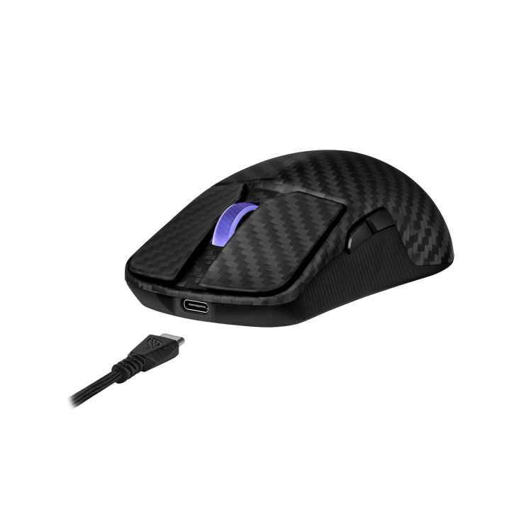 Asus ROG Harpe Ace Extreme, RGB, Optical Micro Switches, 8,000 Hz, Black wireless gaming mouse