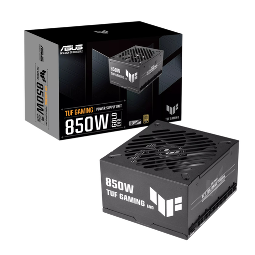 Asus TUF Gaming 850W Gold EVO ATX 3.1, Black PSU