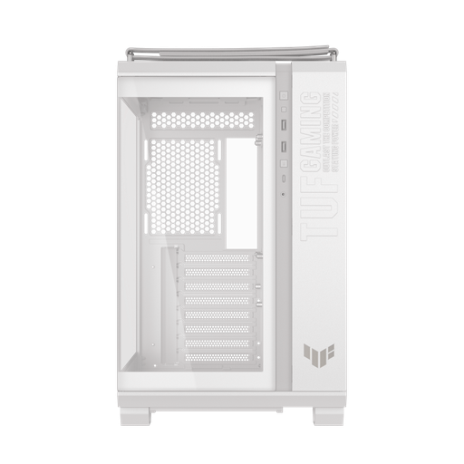 Asus TUF Gaming GT502 Horizon, Panoramic ATX Mid Tower White Gaming Case With Thermalright fans