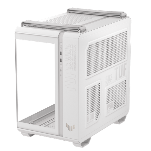 Asus TUF Gaming GT502 Horizon, Panoramic ATX Mid Tower White Gaming Case With Thermalright fans
