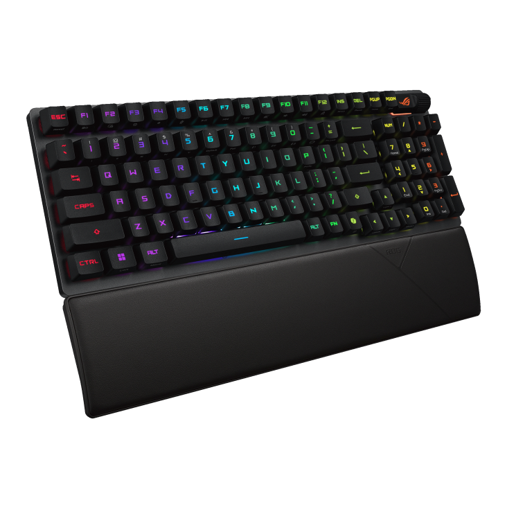 Asus X902 SCOPE II 96 RX Optical Switches SWITCHES, ARABIC,  PBT doubleshot keycaps Black WIRELESS GAMING KEYBOARD