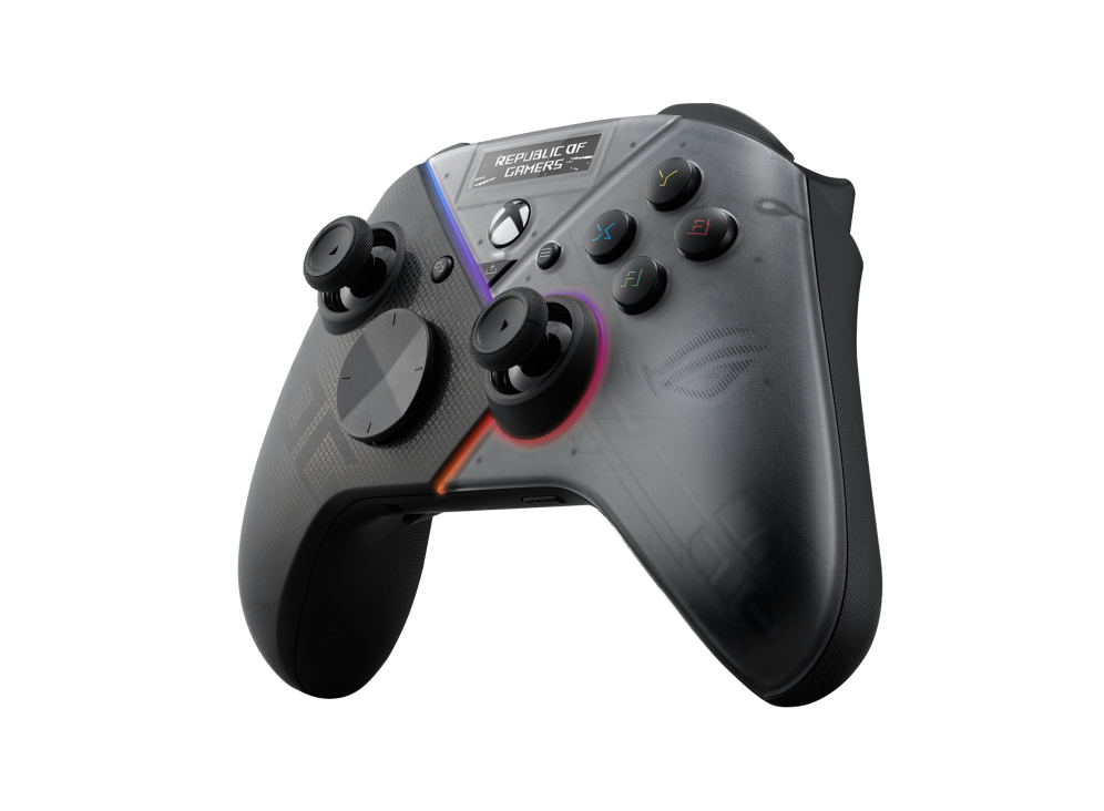 Asus ROG RAIKIRI PRO, OLED DISPLAY, CUSTOMIZABLE JOYSTICK PC CONTROLLER