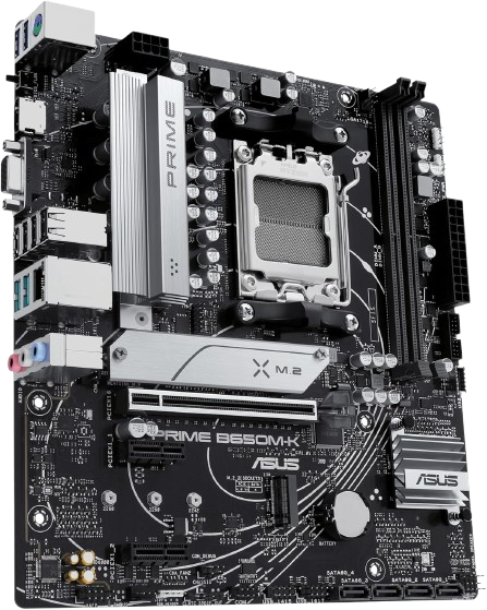 Asus B650 Micro-ATX, AM5, Aura Sync DDR5, PCIe 5.0 M.2, 2.5Gb Ethernet, AMD motherboard