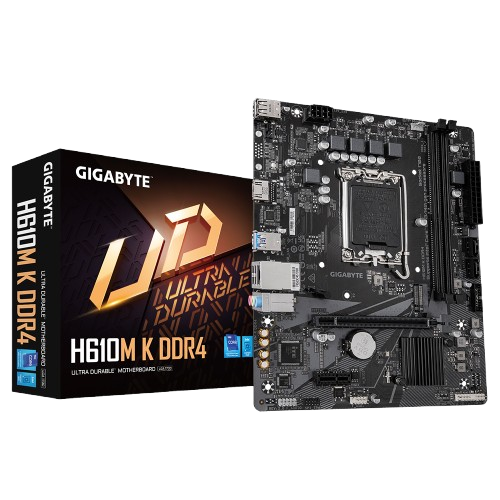 Gigabyte H610M K (rev. 1.0) microATX, DDR4, Intel Motherboard