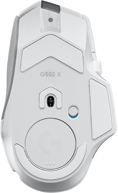 Logitech - G502 X PLUS LIGHTSPEED Wireless Gaming Mouse with HERO 25K Sensor - White