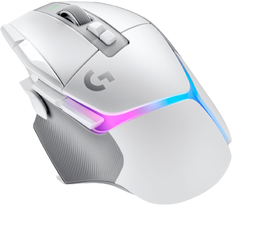 Logitech - G502 X PLUS LIGHTSPEED Wireless Gaming Mouse with HERO 25K Sensor - White