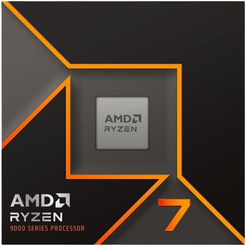 AMD Ryzen 7 9700X - Ryzen 7 9000 Series Granite Ridge (Zen 5) 8-Core 3.8 GHz - Socket AM5 65W - Radeon Graphics Processor - 100-100001404WOF