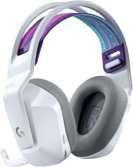 Logitech G733 lightspeed RGB Wireless Headset, White
