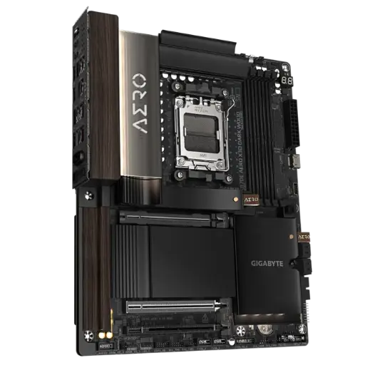 Gigabyte X870E AERO X3D DARK WOOD Gaming Motherboard