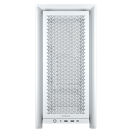 Corsair FRAME 4000D Mid-Tower White Gaming PC Case