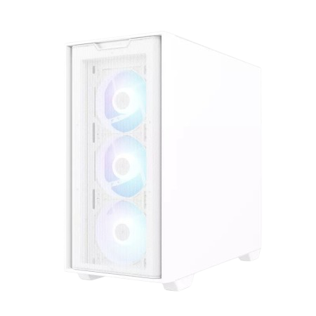 ASUS A21 PLUS MicroATX ARGB White Gaming Case 