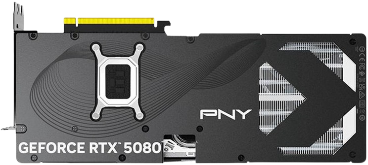 PNY GeForce RTX 5080 OC 16GB 256-Bit GDDR7 DLSS 4.0 Graphics Card