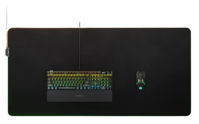 Steelseries Qck Prism Cloth 3XL Optimized for Low and High Dpi Tracking Movements (1220 X 590 X 4 Mm) - 63511