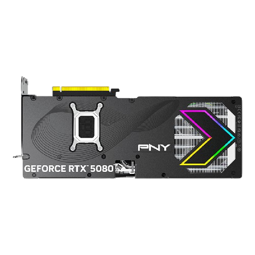 PNY GeForce RTX™ 5080 ARGB EPIC-X RGB™ Overclocked Triple Fan GPU 