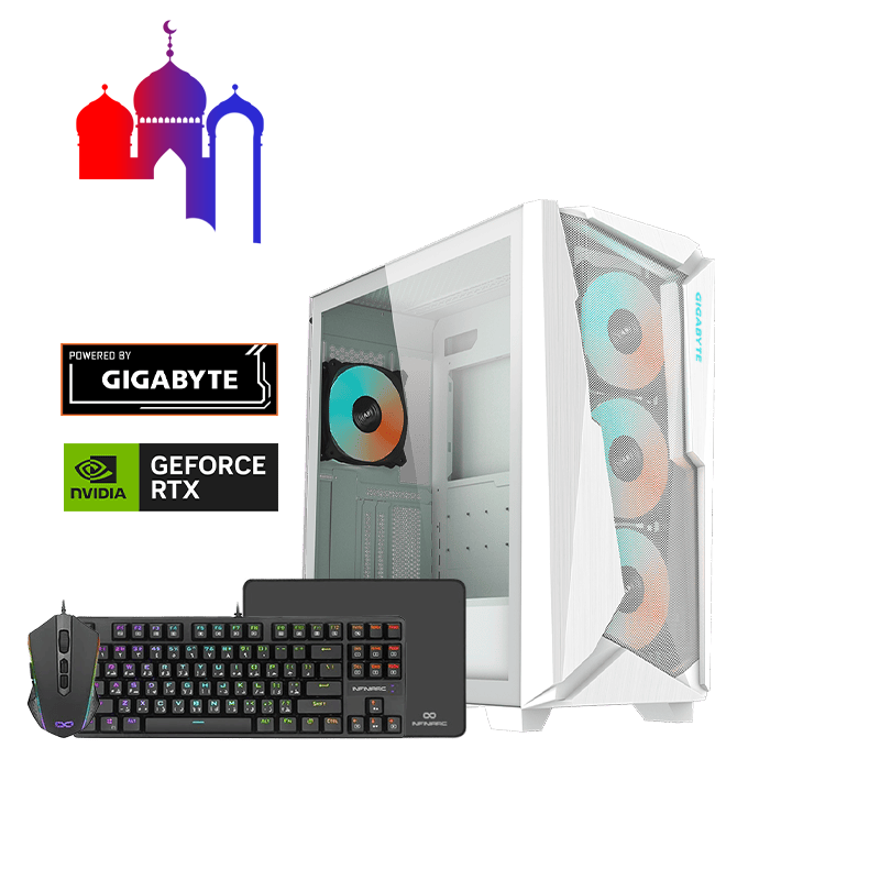 GIGABYTE GAMING Desktop PC - NVIDIA RTX 5070 - Intel Core Ultra 5 225F - 32GB DDR5 - Tabby