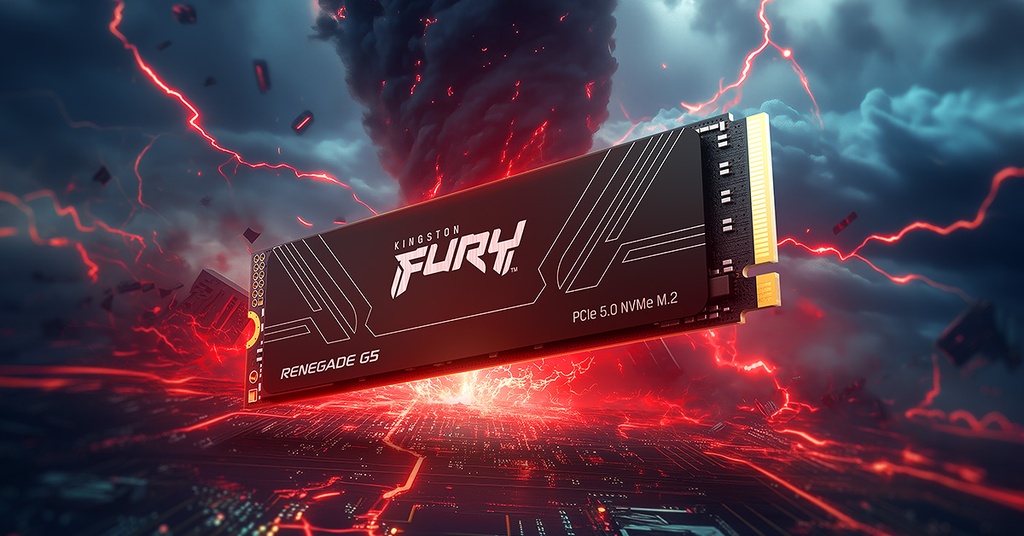 Kingston 1024GB Kingston FURY Renegade Gen5 PCIe 5.0 M.2 NVMe SSD