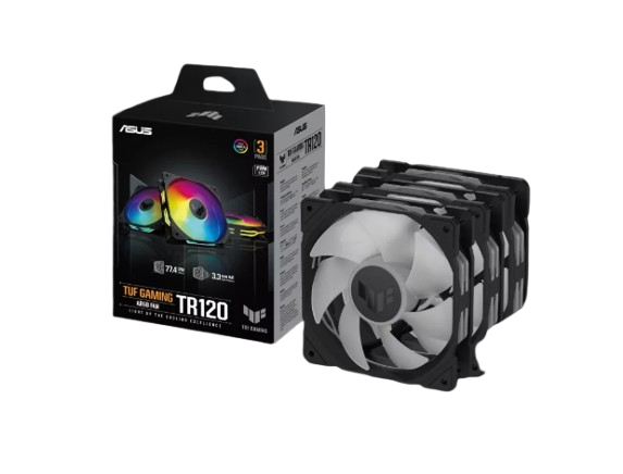 ASUS TUF Gaming TR120 ARGB Fan - Triple Pack 