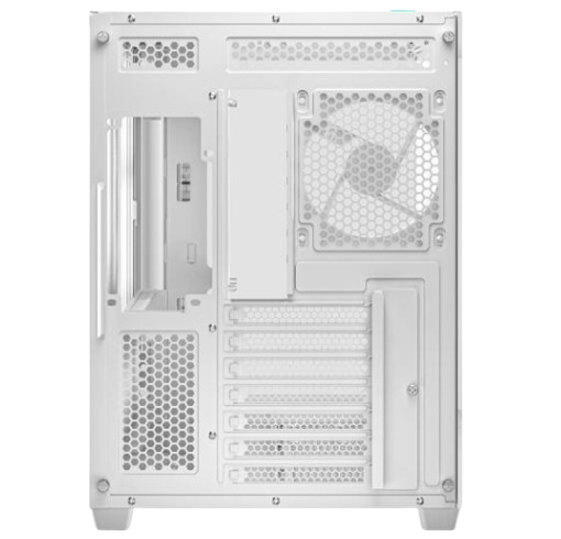 DeepCool CG530, 4RGB Fans Pre-Installed Mid Tower White Case