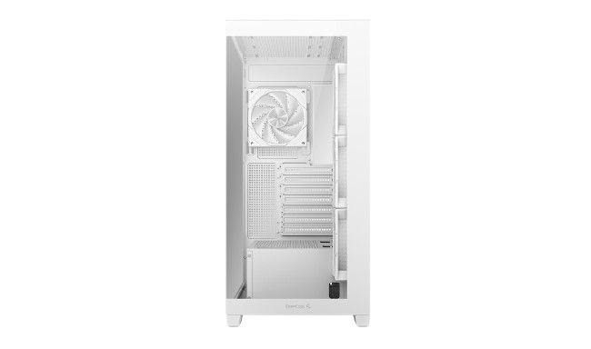 DeepCool CG530, 4RGB Fans Pre-Installed Mid Tower White Case