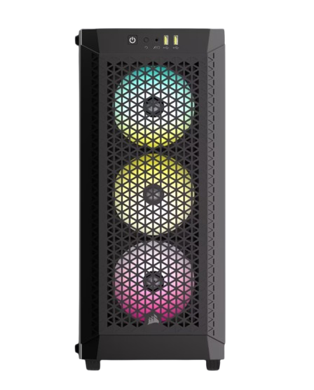 Corsair 480T RGB Airflow Tempered Glass Mid-Tower BLACK Case 