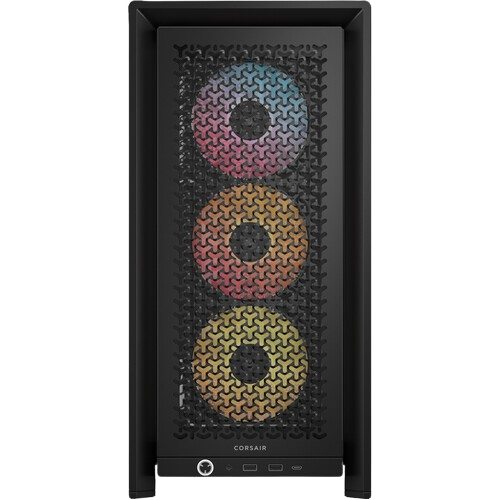 Corsair FRAME 4000D RS ARGB Fans Modular Mid-Tower Black Case