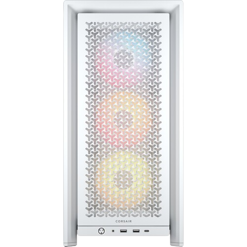 Corsair FRAME 4000D RS ARGB Modular Mid-Tower White Case 
