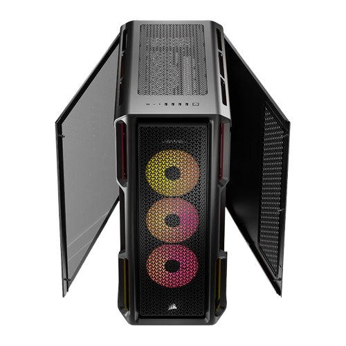 Corsair iCUE LINK 5000T LX RGB Mid-Tower High-Performance Black Case