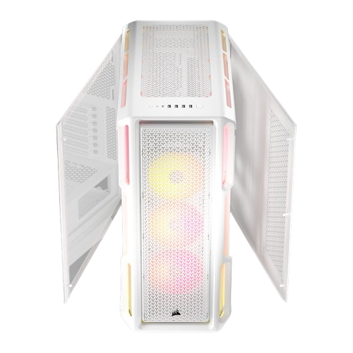 Corsair iCUE LINK 5000T LX RGB Mid-Tower High-Performance White Case 