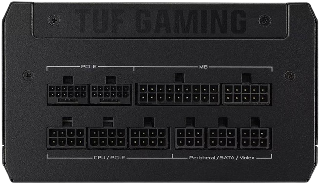 Asus TUF Gaming 1200W, 80 Plus Gold, Fully modular, Dual ball fan bearings PSU