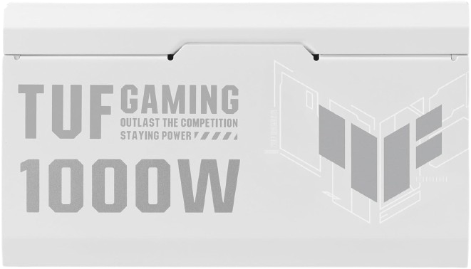 Asus TUF Gaming 1000W Gold White Edition PSU