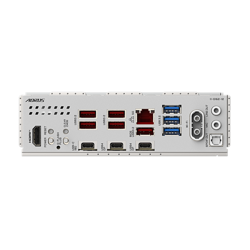 Gigabyte X870E AORUS ELITE X3D ICE, Wi-Fi 7, AM5, ATX DDR5 ICE White Motherboard