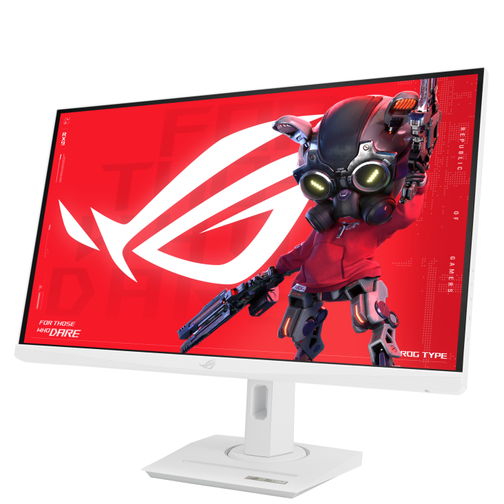 Asus ROG Strix XG27UCG-W 27-inch 3840x2160, dual mode (4K 160Hz or FHD 320Hz), 1ms (GTG), Fast IPS White Gaming Monitor